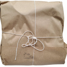 Virginia Boys Kitchens Waxed Canvas Apron wrapped tastefully in butcher paper
